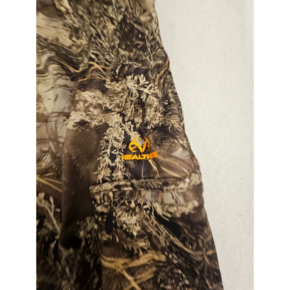 Realtree Max-1 XT Camo Hunting‎ Pants Mens 3XL Dark Earth Fleece Lined TP1148